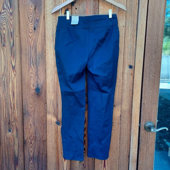 Fabulously Slimming By Chico's Navy Blue Pants - Picture 3 of 7
